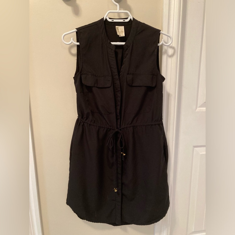 🌸3/$20🍉 Japna Black Sleevless Shirt Dress